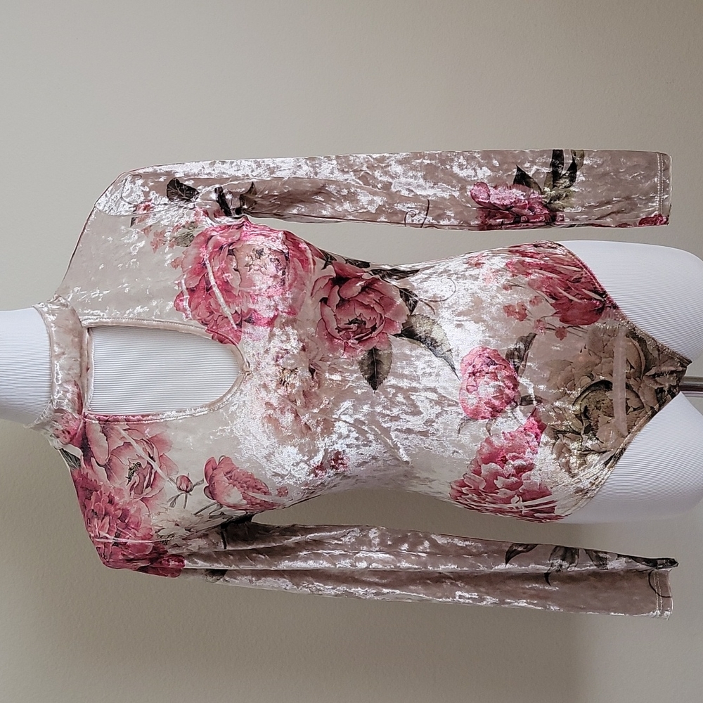 Floral Long Sleeve Bodysuit